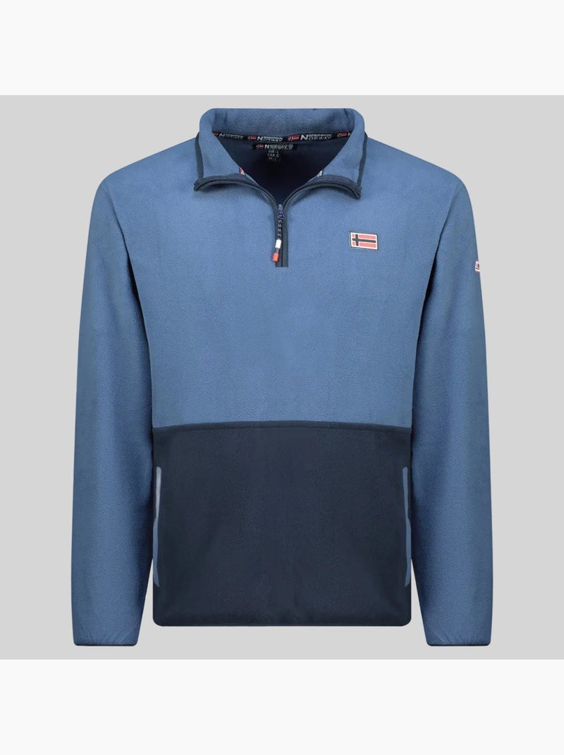 Chaqueta polar touki hz – geographical norway Azul vaquero - Kiabi