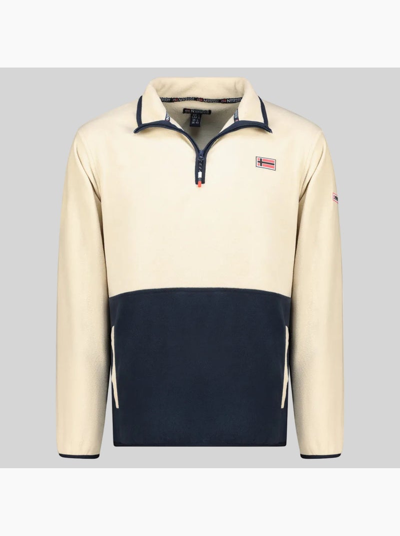 Chaqueta polar touki hz – geographical norway Blanco roto - Kiabi