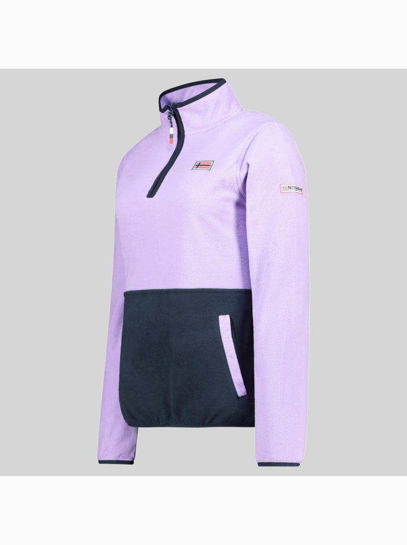 Chaqueta polar touki hz – geographical norway Malva chiaro - Kiabi