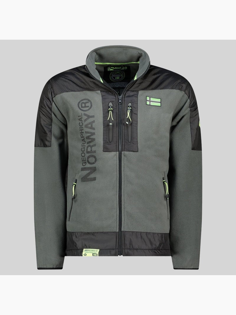 Chaqueta polar tulene – geographical norway Gris oscuro - Kiabi