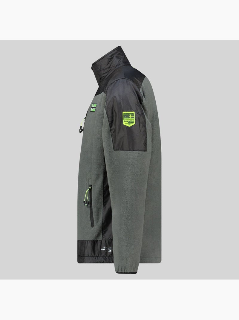 Chaqueta polar tulene – geographical norway Gris oscuro - Kiabi