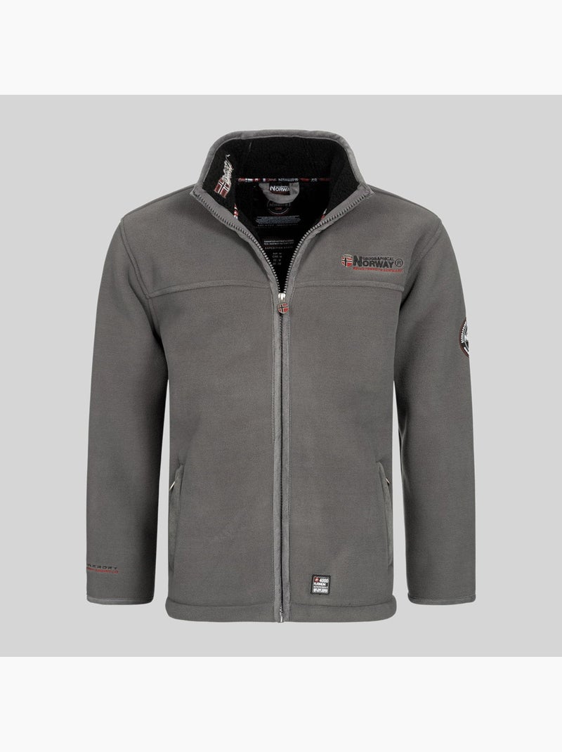 Chaqueta polar ubolt – geographical norway Gris oscuro - Kiabi