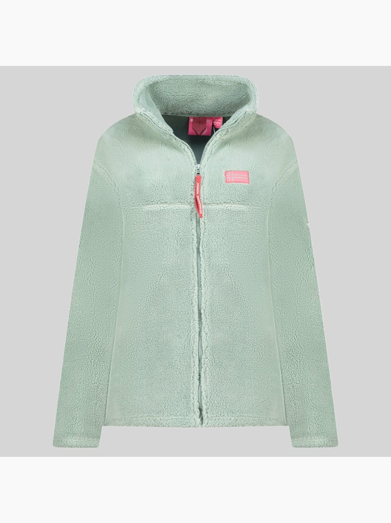Chaqueta polar udolce – geographical norway Verde pastel - Kiabi