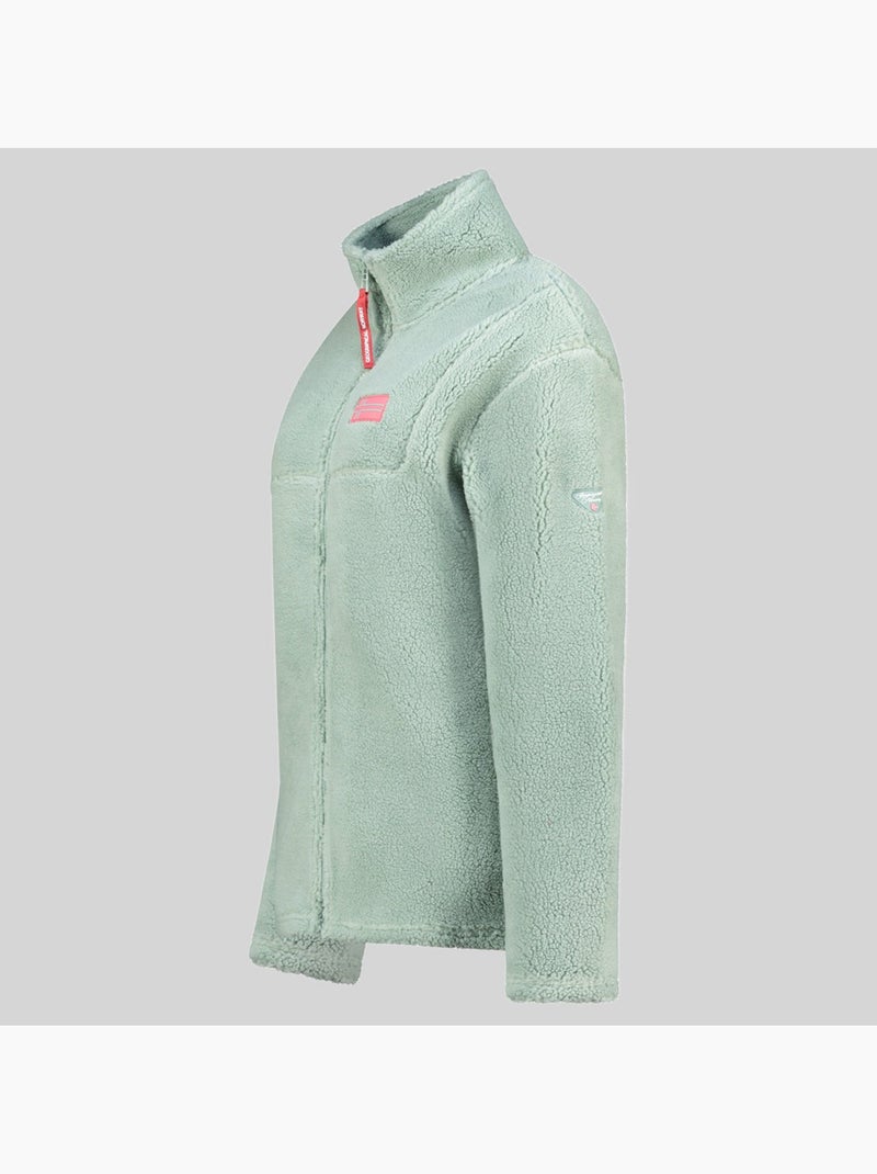 Chaqueta polar udolce – geographical norway Verde pastel - Kiabi