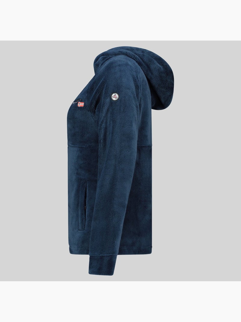 Chaqueta polar uliota – geographical norway Azul marino - Kiabi