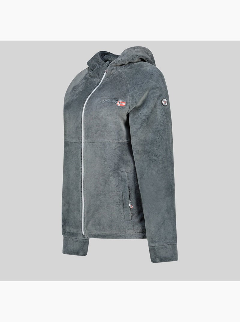 Chaqueta polar uliota – geographical norway Gris oscuro - Kiabi