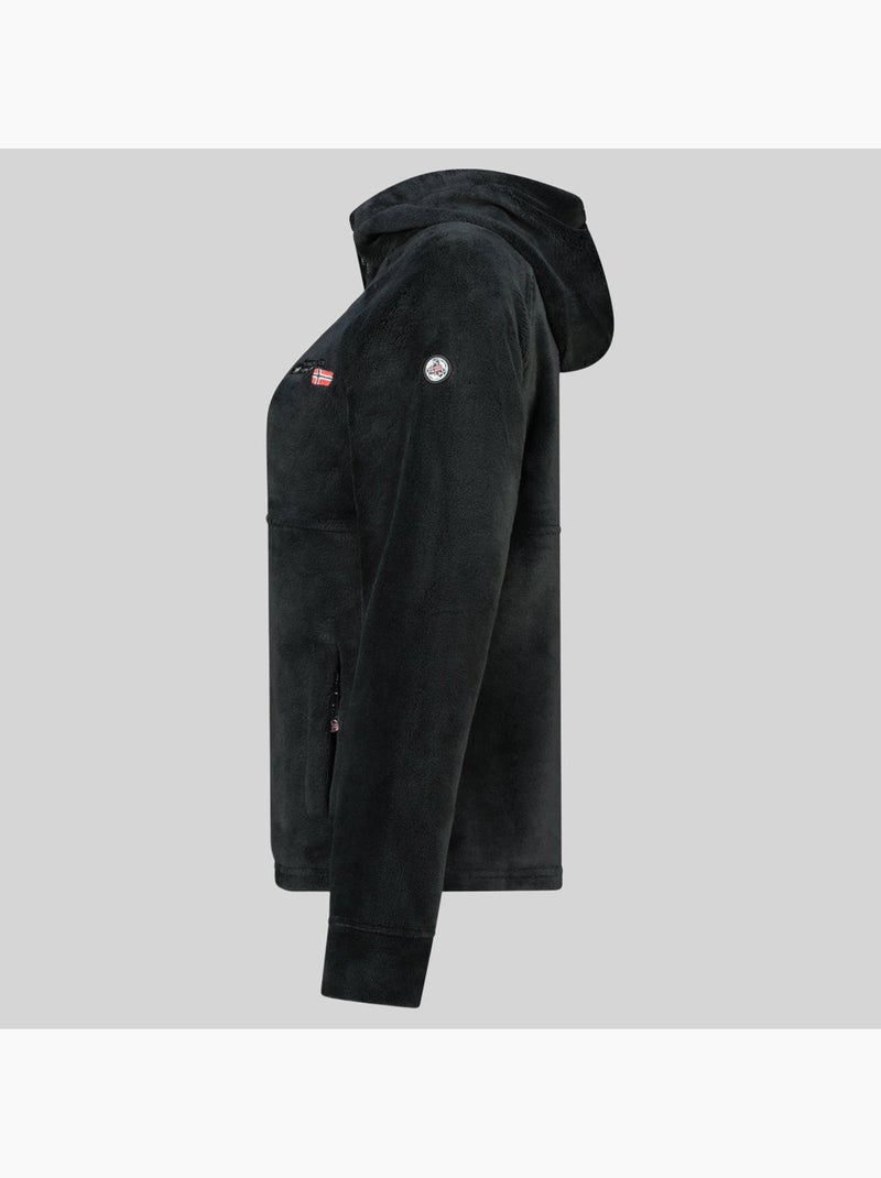 Chaqueta polar uliota – geographical norway Negro - Kiabi