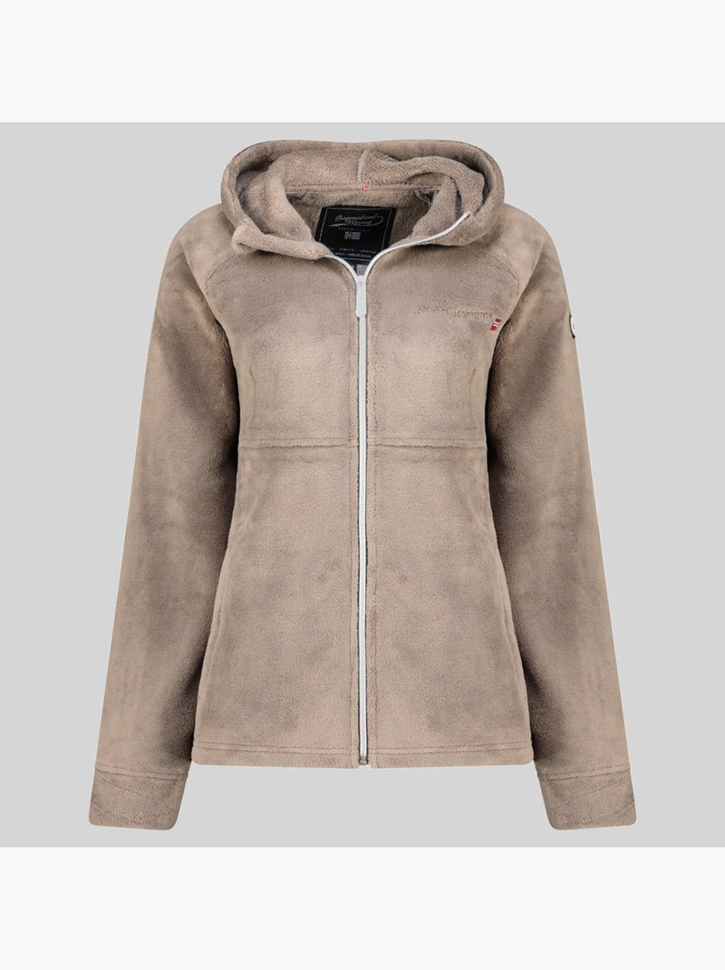 Chaqueta polar uliota – geographical norway Taupe - Kiabi