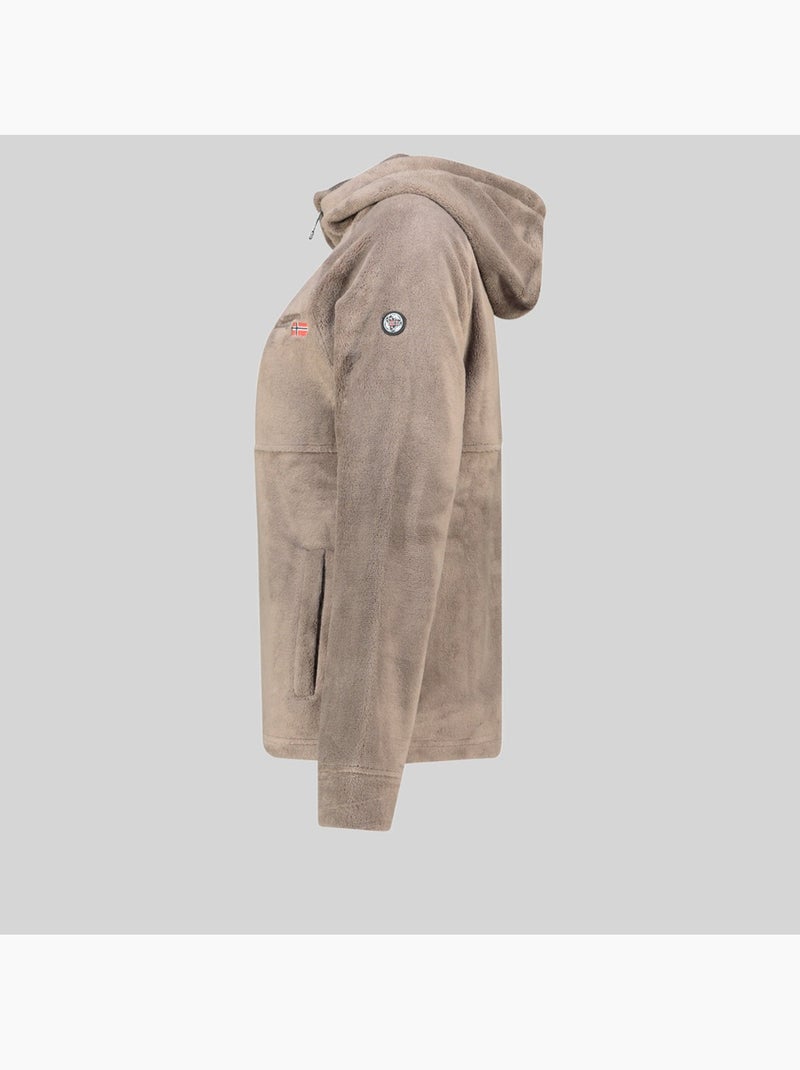 Chaqueta polar uliota – geographical norway Taupe - Kiabi