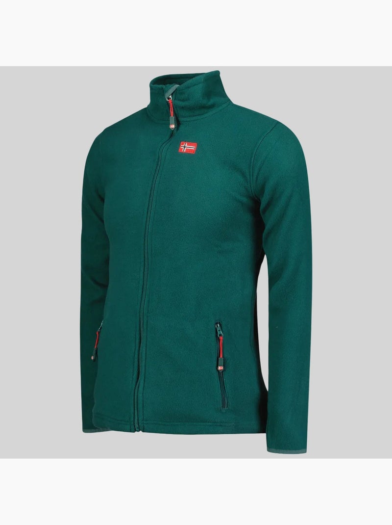 Chaqueta polar ulysse fz – geographical norway Verde oscuro - Kiabi