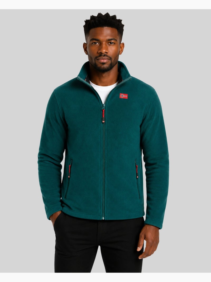 Chaqueta polar ulysse fz – geographical norway Verde oscuro - Kiabi