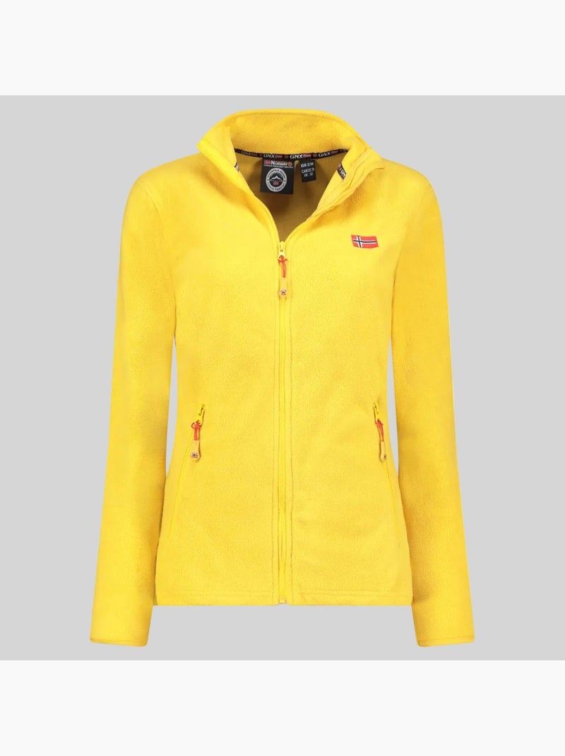 Chaqueta polar ulyssia fz – geographical norway Mostaza - Kiabi