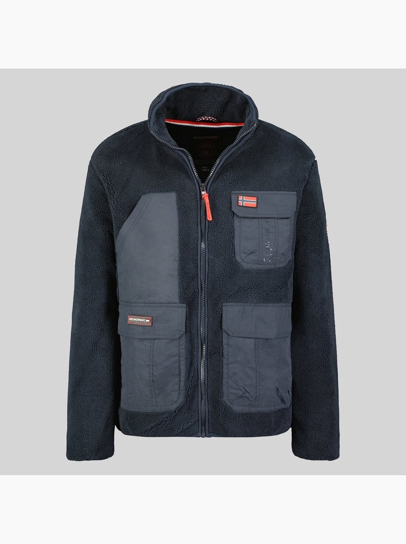 Chaqueta polar umare – geographical norway Azul marino - Kiabi
