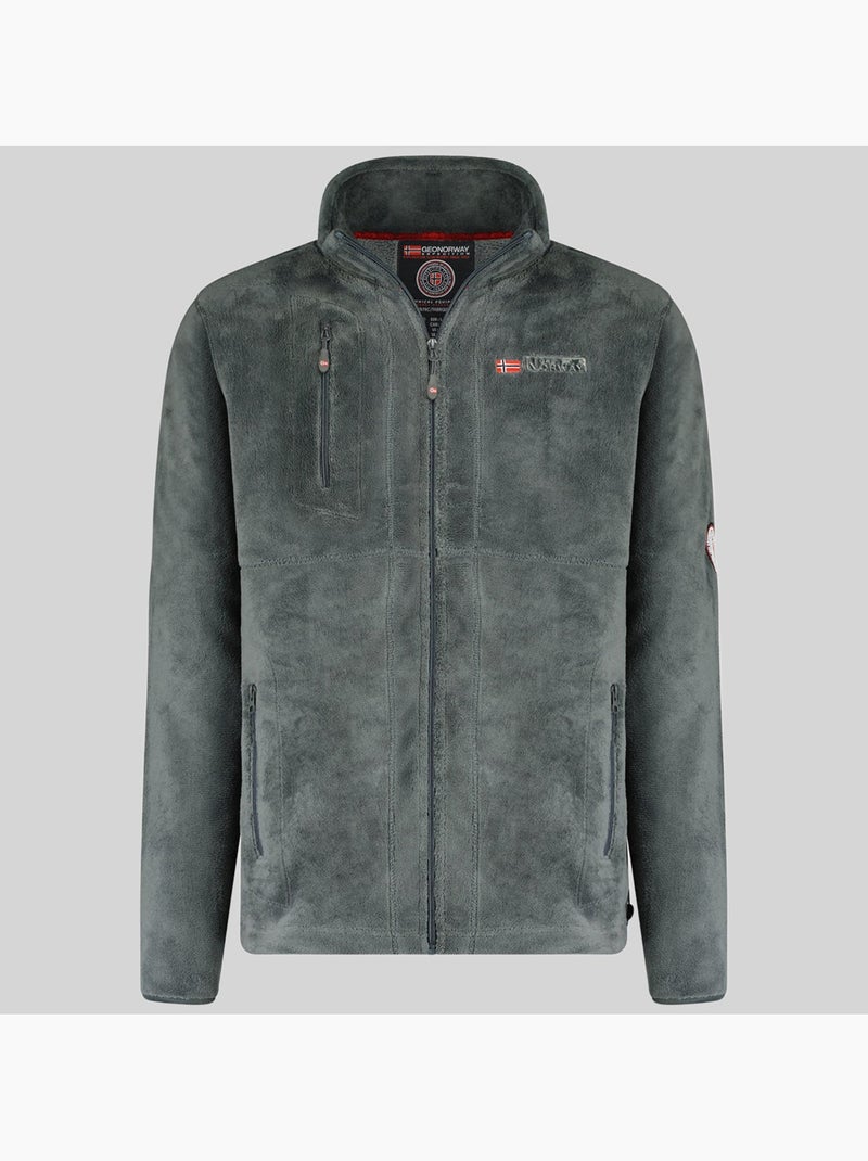 Chaqueta polar upload – geographical norway Gris oscuro - Kiabi