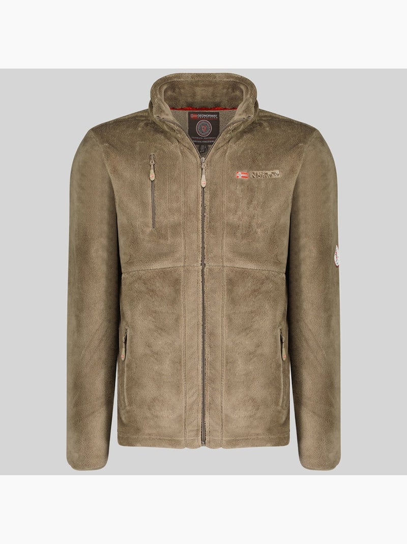Chaqueta polar upload – geographical norway Taupe - Kiabi