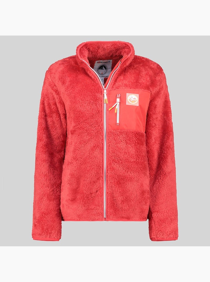 Chaqueta polar uprecious – geographical norway Rojo - Kiabi