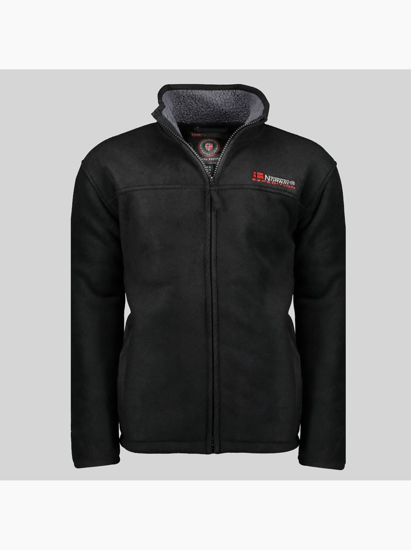 Chaqueta polar usine – geographical norway Negro - Kiabi