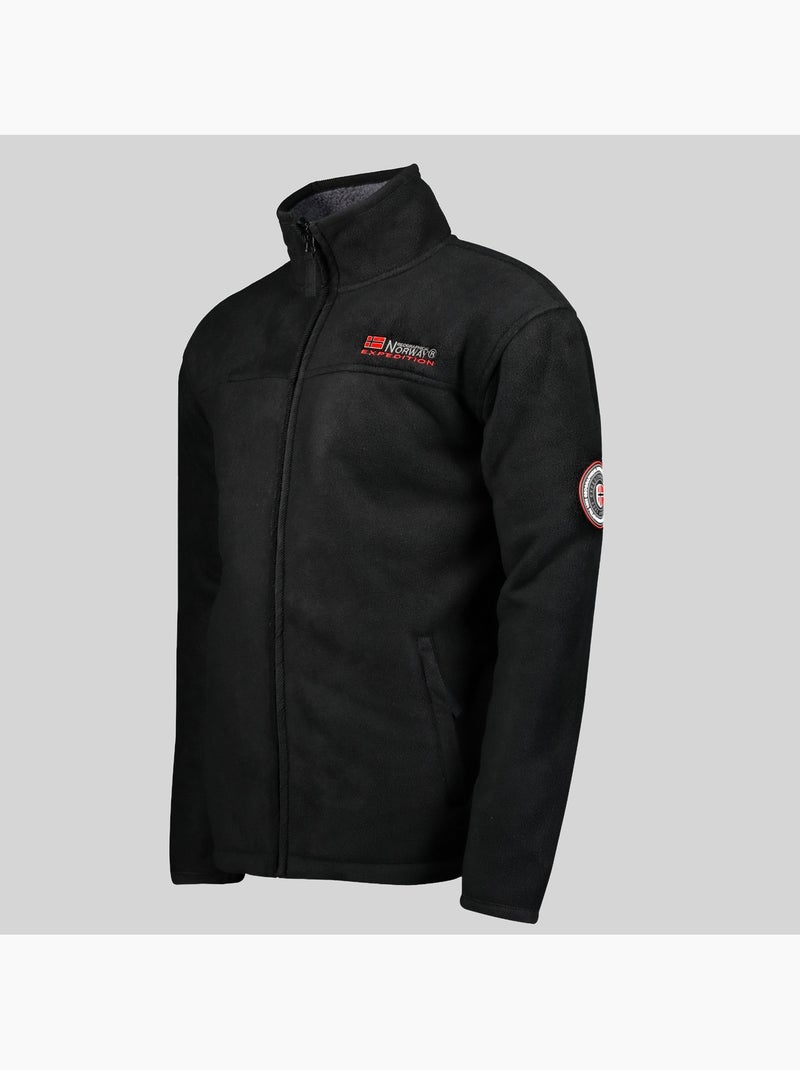 Chaqueta polar usine – geographical norway Negro - Kiabi