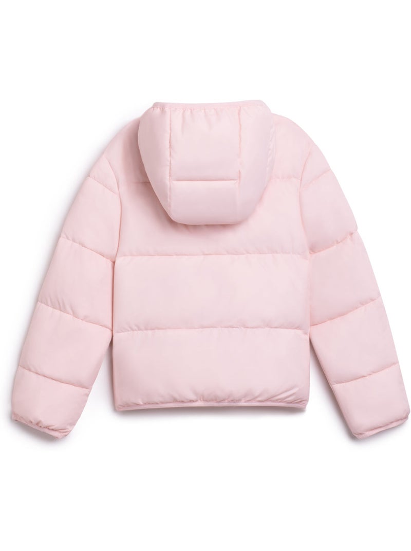 Chaqueta Puffer Rosa en Nylon Conguitos Rosa - Kiabi