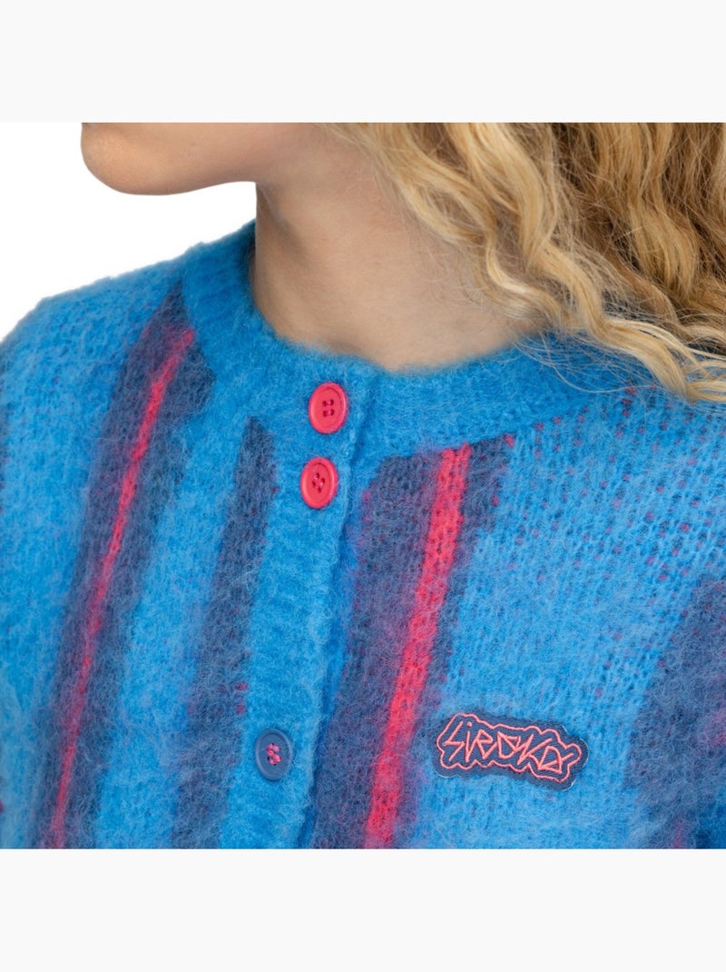 Chaqueta punto cárdigan mujer mujer apollo-w Azul - Kiabi