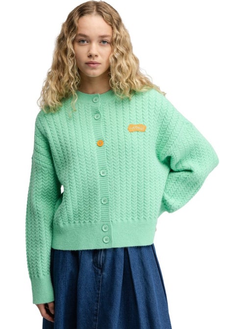 Chaqueta punto cárdigan mujer mujer apollo-w - Kiabi Chaqueta punto cárdigan mujer mujer apollo-w - Kiabi