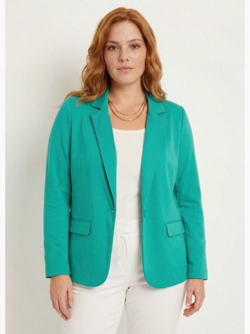 Chaqueta punto recta botones - Afibel - Kiabi