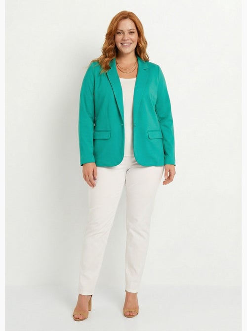 Chaqueta punto recta botones - Afibel - Kiabi