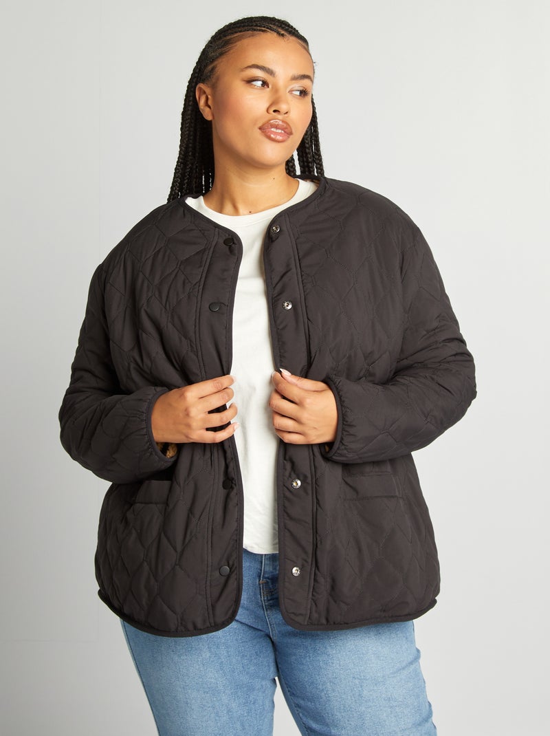 Chaqueta reversible de 'leopardo' BLANCO - Kiabi