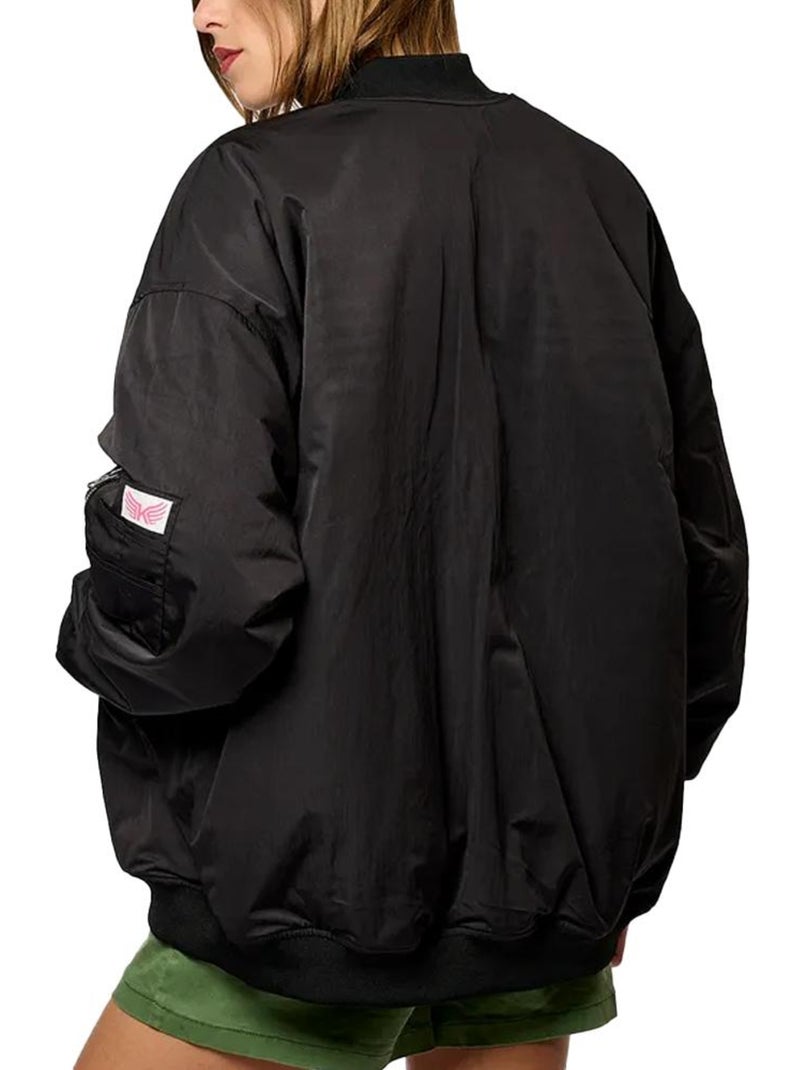 Chaqueta Reversible Kaporal para Mujer Negro - Kiabi