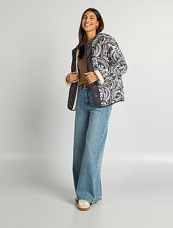 Chaqueta reversible oversize