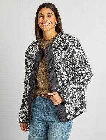 Chaqueta reversible oversize