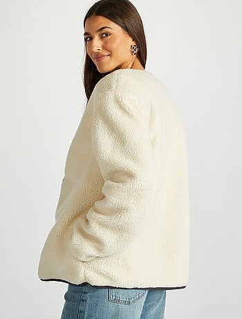 Chaqueta reversible oversize