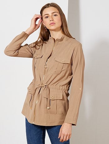 Chaqueta sahariana vaporosa - Kiabi