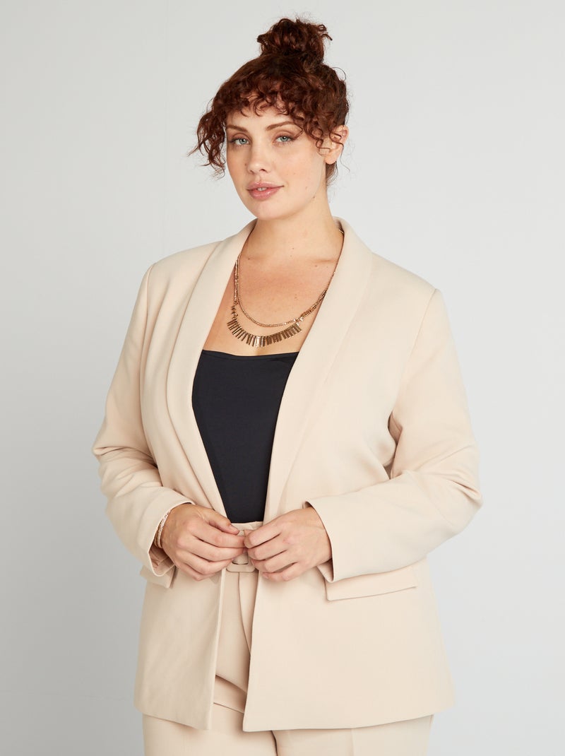 Chaqueta sastre BEIGE - Kiabi