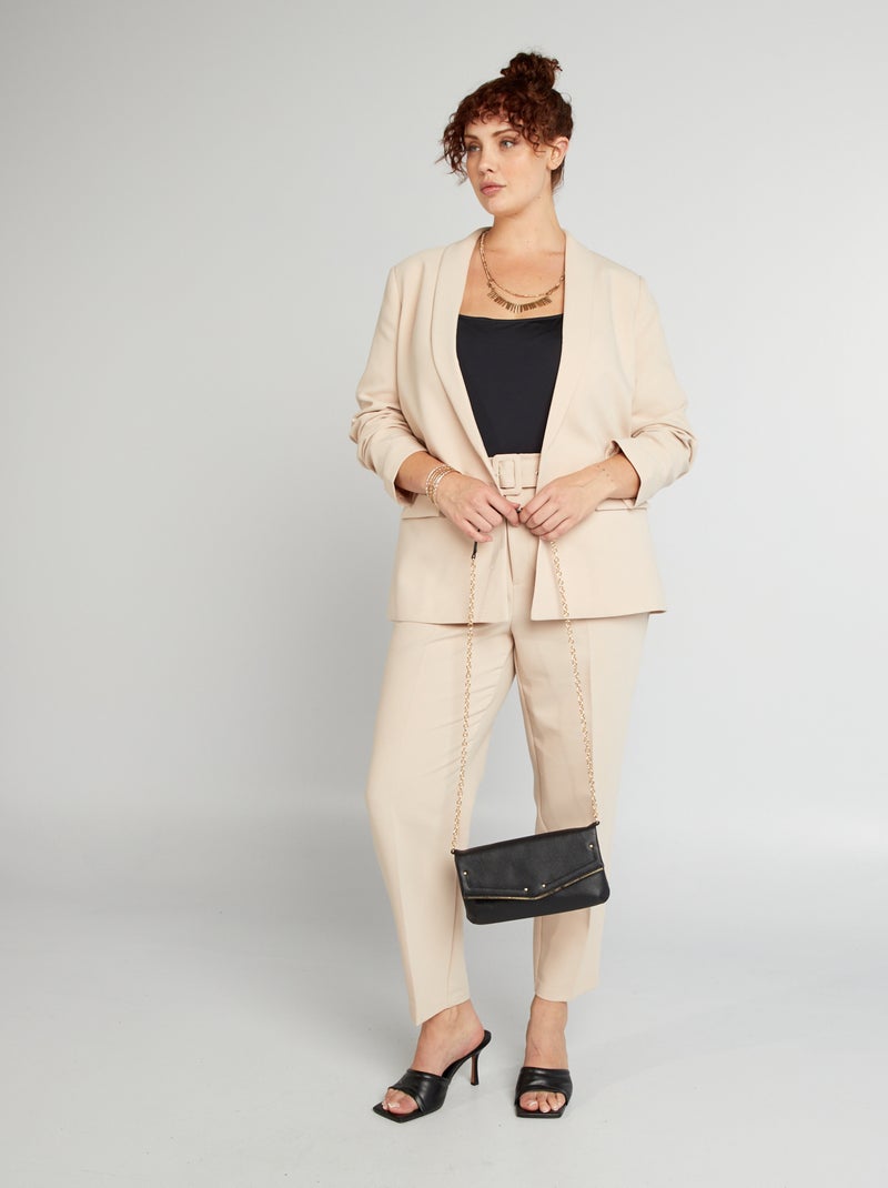 Chaqueta sastre BEIGE - Kiabi