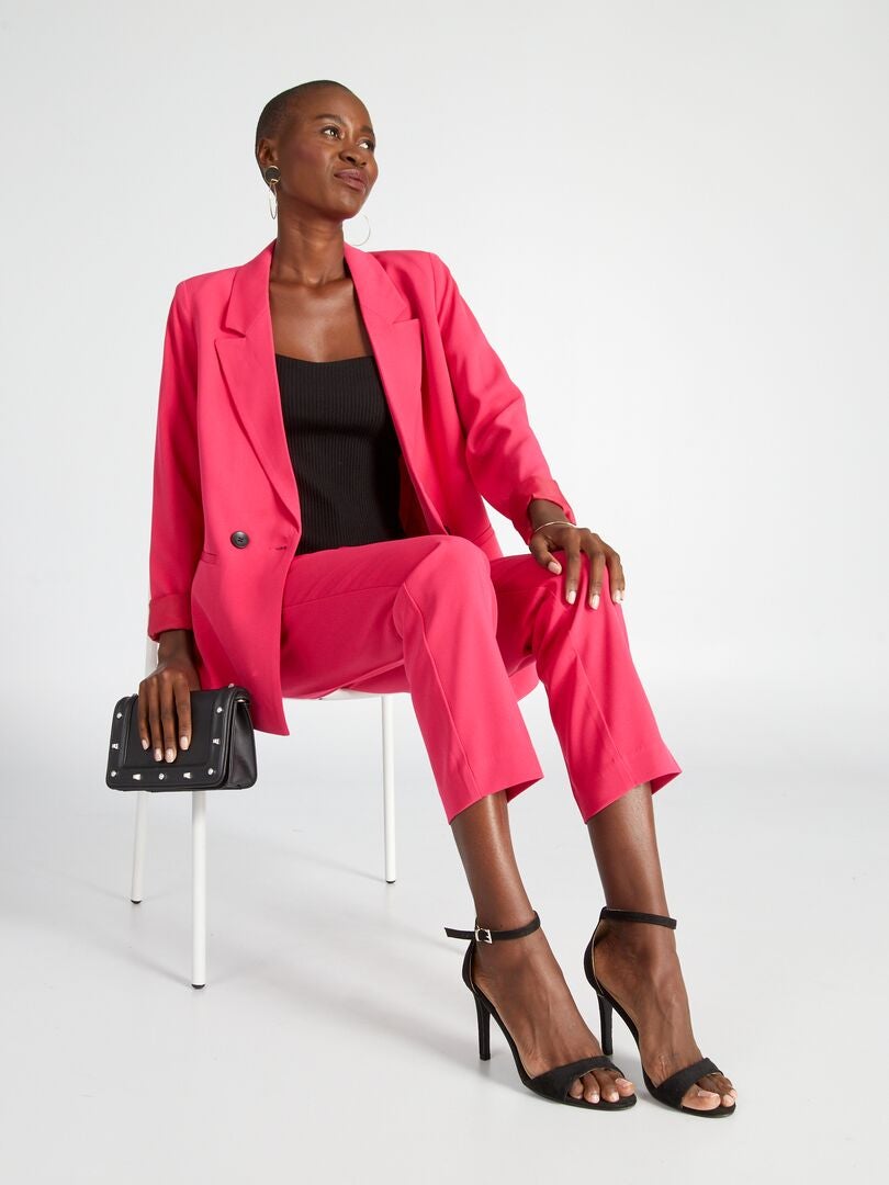 Chaqueta sastre con doble botonadura ROSA - Kiabi