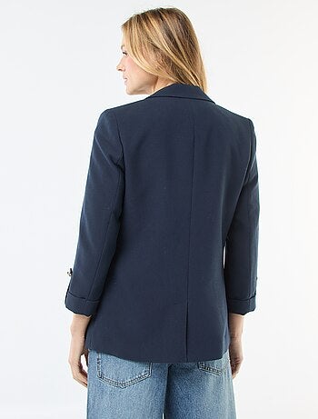 Chaqueta de traje con mangas 3/4 con vuelo