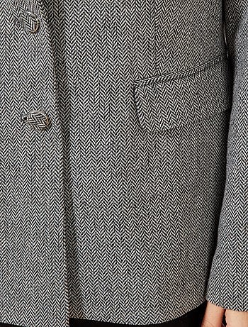 Chaqueta sastre de espigas - Kiabi