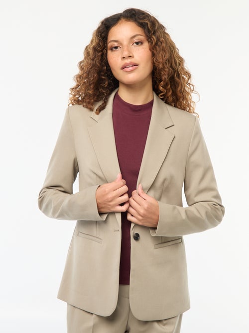 Chaqueta sastre de manga larga - Kiabi