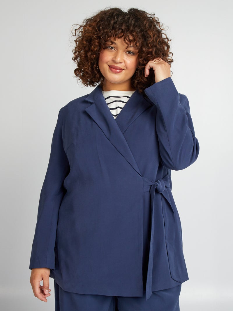 Chaqueta sastre entallada AZUL - Kiabi