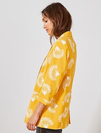 Chaqueta sastre estampada - Kiabi