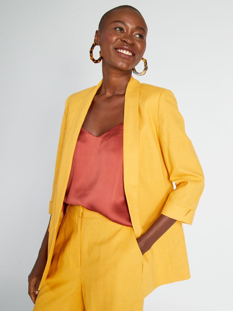 Chaqueta sastre NARANJA - Kiabi