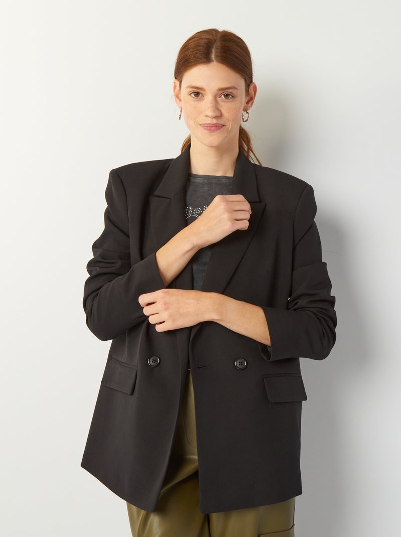 Chaqueta sastre negro - Kiabi