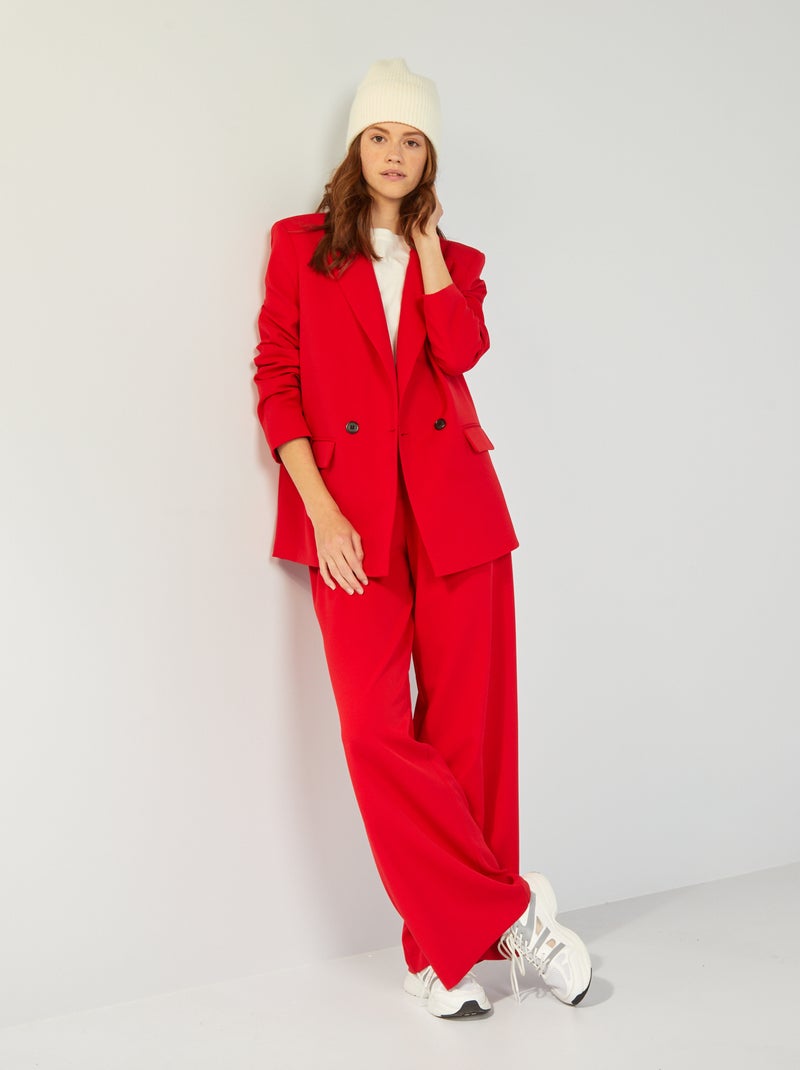 Chaqueta sastre ROJO - Kiabi