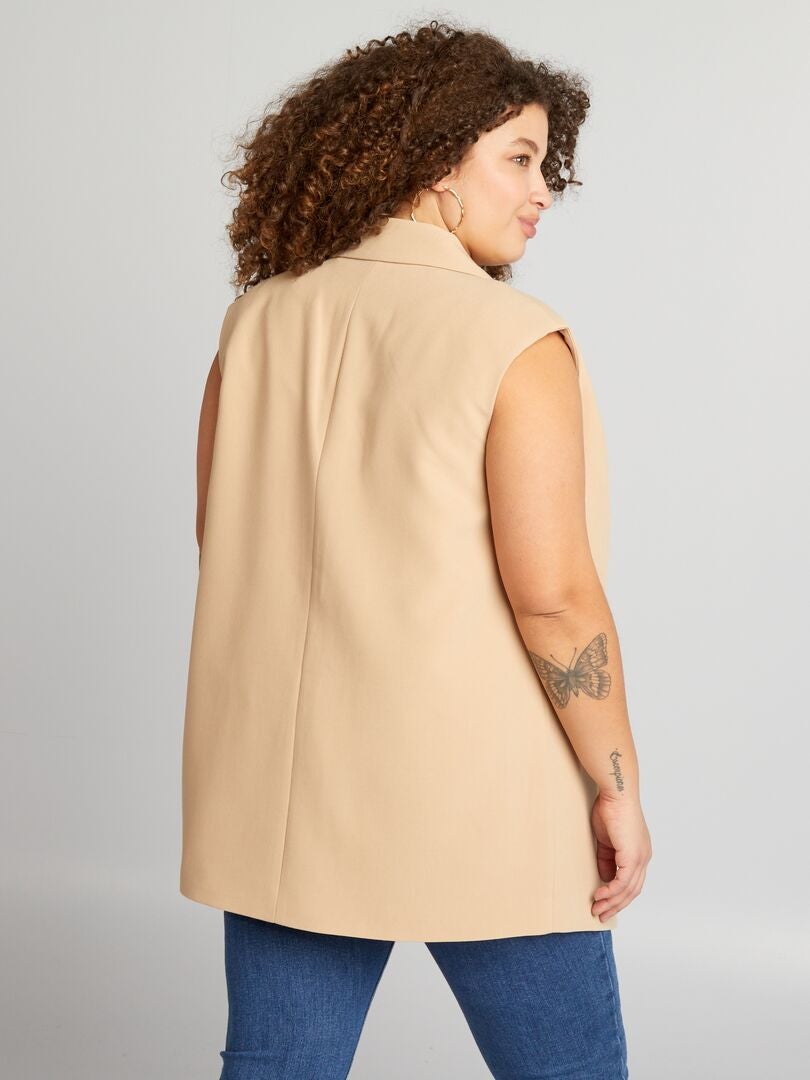 Chaqueta Sastre Sin Mangas BEIGE Kiabi 32 00