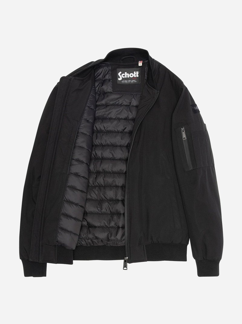 Chaqueta Schott para Hombre Negro - Kiabi