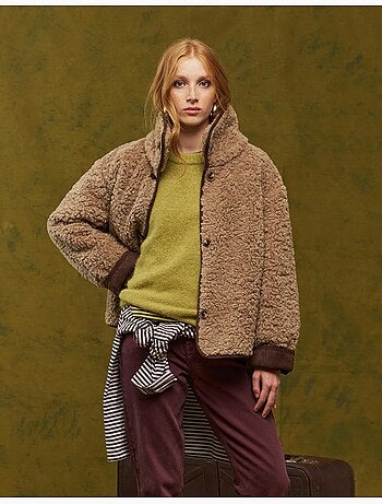 Chaqueta shearling, mo fashion