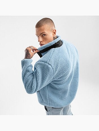 Chaqueta sherpa hombre lifestyle hombre azure