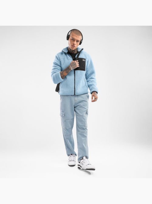 Chaqueta sherpa hombre lifestyle hombre azure - Kiabi Chaqueta sherpa hombre lifestyle hombre azure - Kiabi