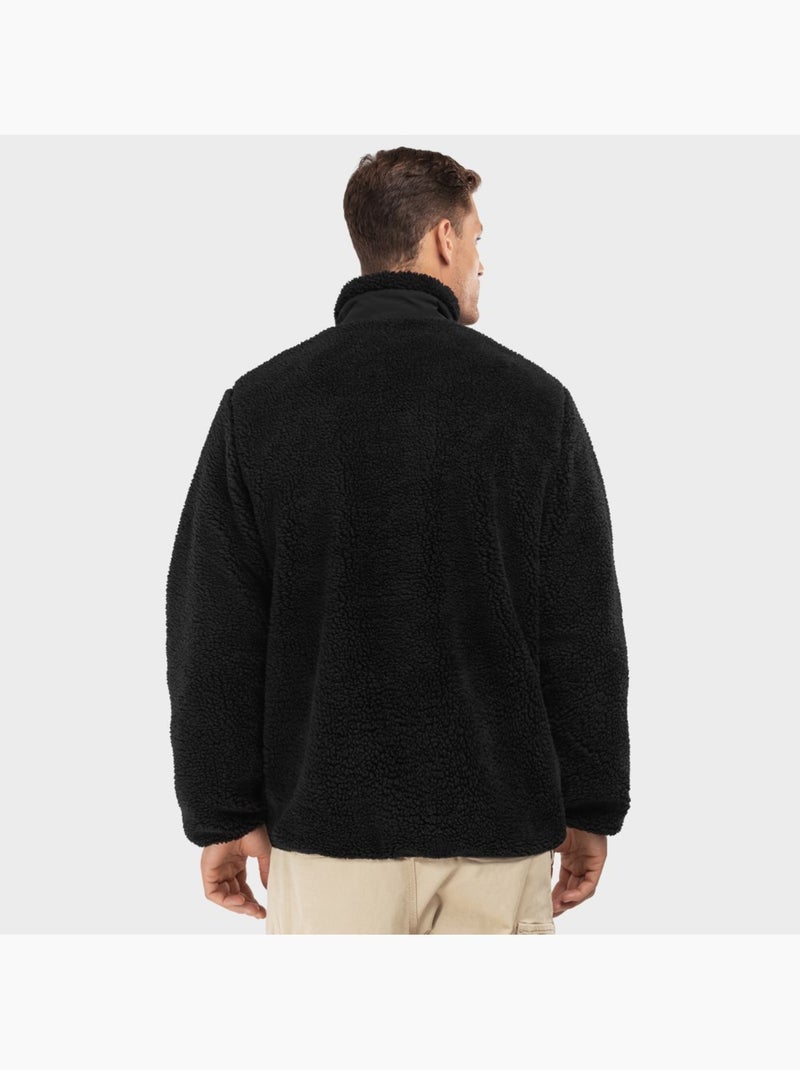 Chaqueta sherpa hombre lifestyle hombre blackcomb Negro - Kiabi